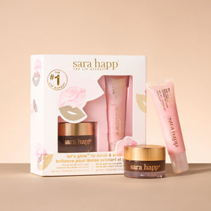 Let's Glow™ Lip Scrub & Shine Kit